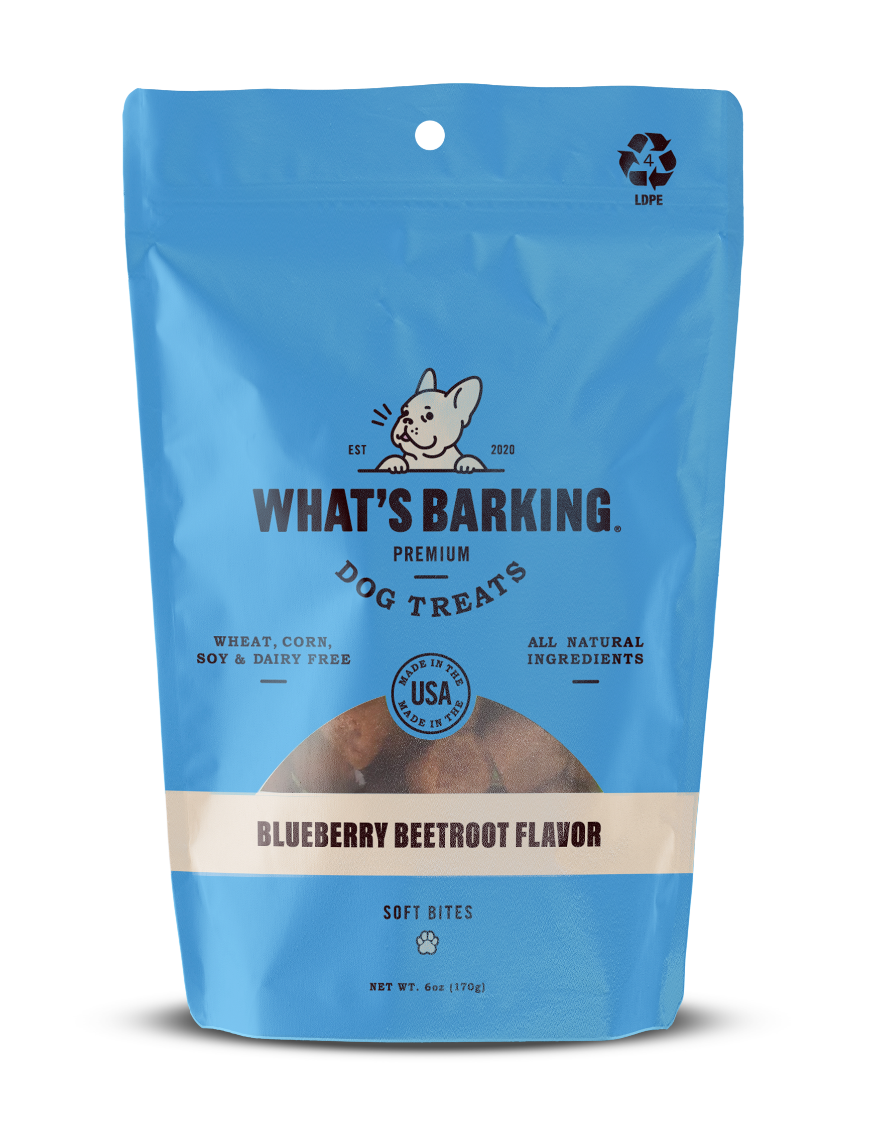 What's Barking Blueberry Beetroot Dog Treats