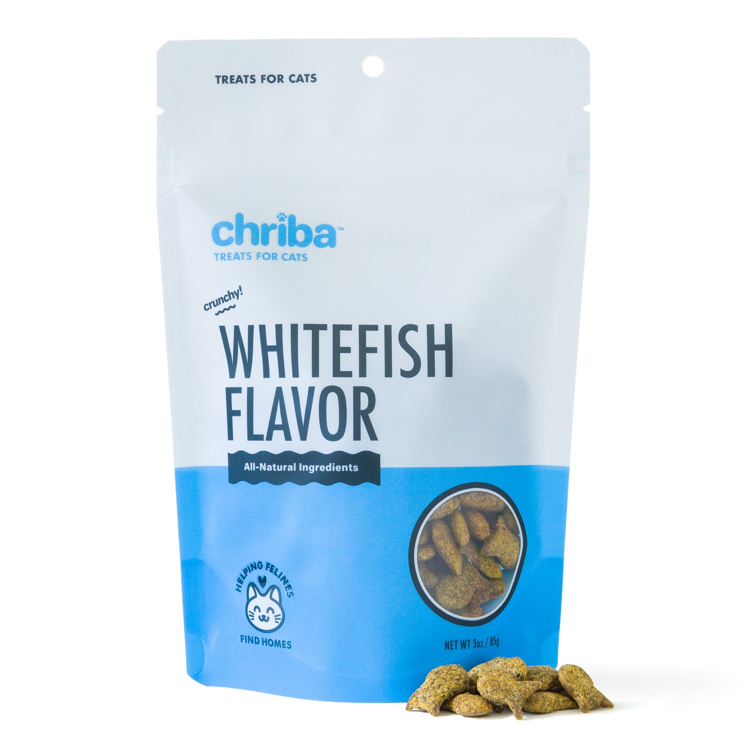 Chriba Whitefish Crunchy Cat Treats