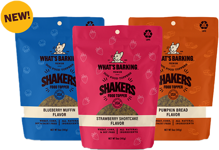 What&#39;s Barking Shakers Food Toppers